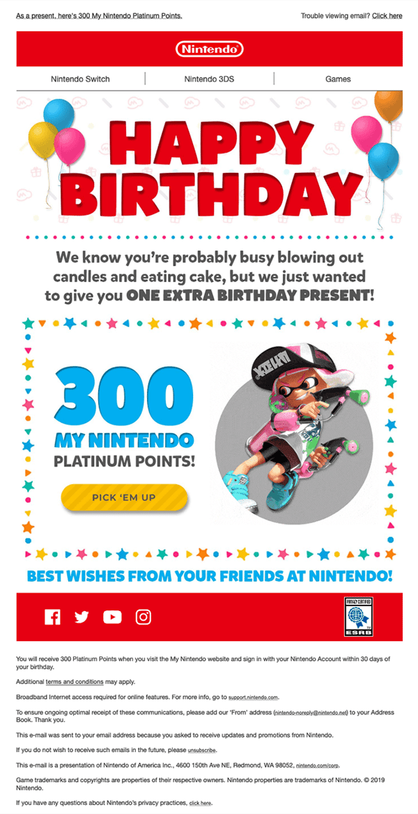 Nintendo-birthday-email